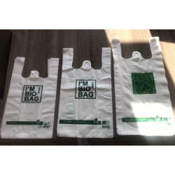 Kompostowalne torby reklamówki 30x60- 50 SZT.